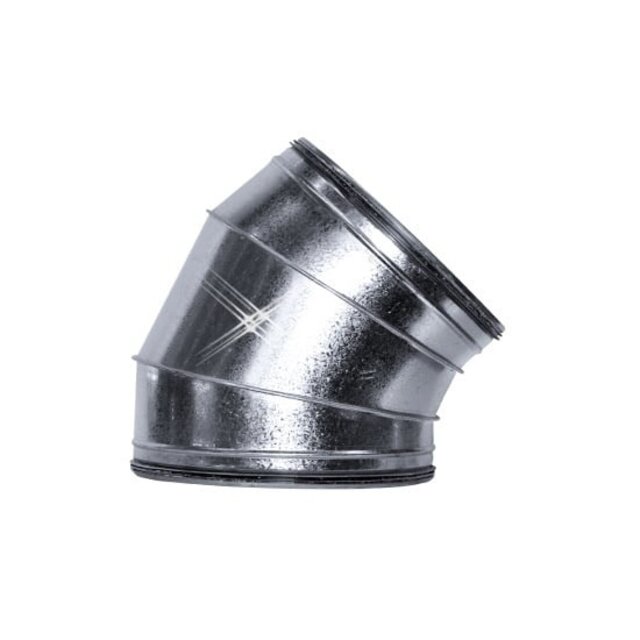 Bocht 60 graden 125 mm met SAFE