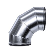 Bocht 90 graden 630 mm met SAFE