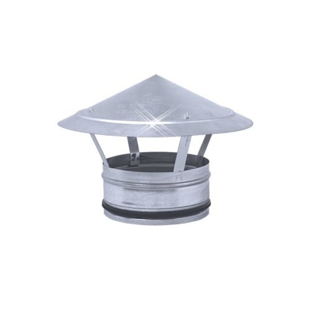 Regenkap met gaas 710 mm met SAFE