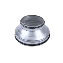 Verloopstuk 100-80 mm met SAFE