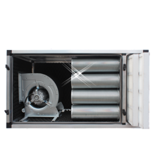 Geurfilterkast compact 5000 m3/h met motor