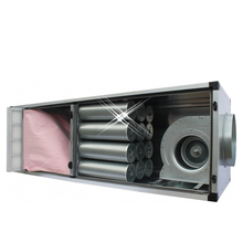 Geurfilterkast staal 10250 m3/h met motor