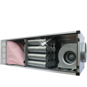 Geurfilterkast staal 14360 m3/h met motor