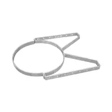 Muurbeugel voor buis 355 mm