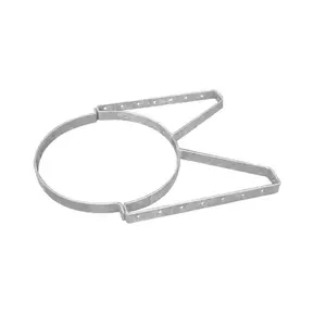 Muurbeugel voor buis 355 mm