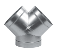 Y-STUK GALVA 90 GRADEN 630 MM