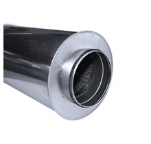 Geluidsdemper 355 mm - lengte 600 met SAFE