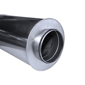 Geluidsdemper 100 mm - lengte 1200 met SAFE