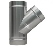 T-stuk 45 graden 630 mm met SAFE