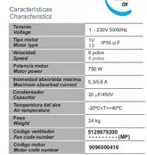 Soler en Palau afzuigmotor 6000 m3/h | CBM-12/12 750 6P RE VR