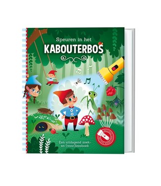 Lantaarn Publishers Zaklampboek | Speuren in het Kabouterbos + Zaklamp