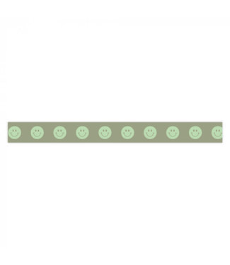 House of Products HOP | Lint - Smileys- Old Green (5 meter)