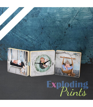 Exploding Prints Fotoluik Bedrukken | 5-Luik 10 x 10 cm