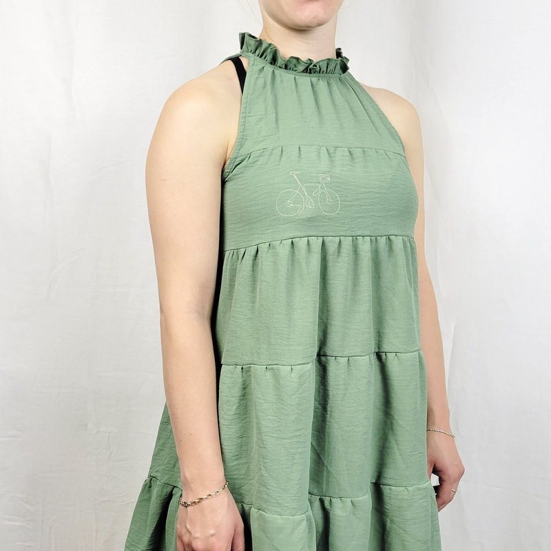 Koerswiel Cycling dress green