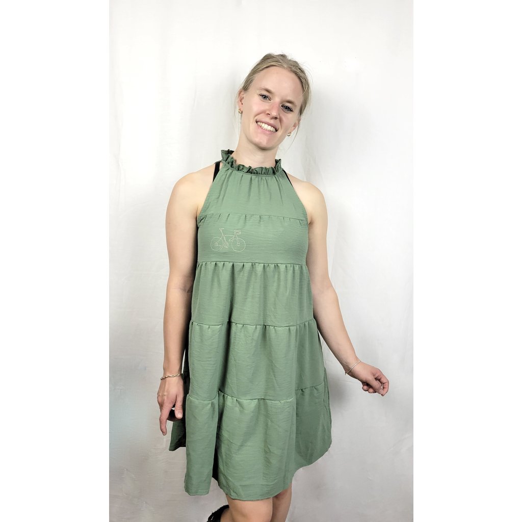 Koerswiel Cycling dress green