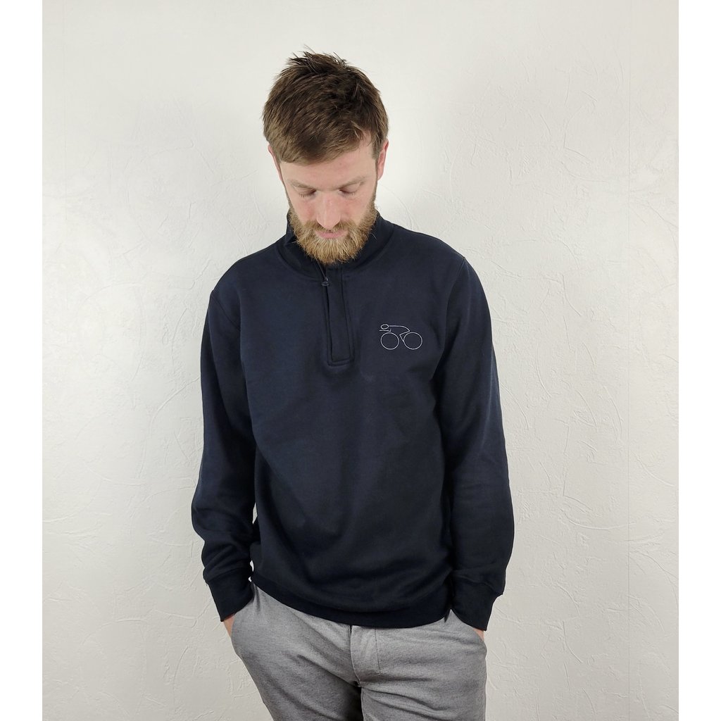 Koerswiel Koerswiel zip sweater