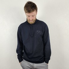 Koerswiel Koerswiel zip sweater