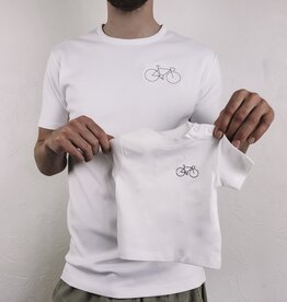 Koerswiel Setje fiets shirt met papa