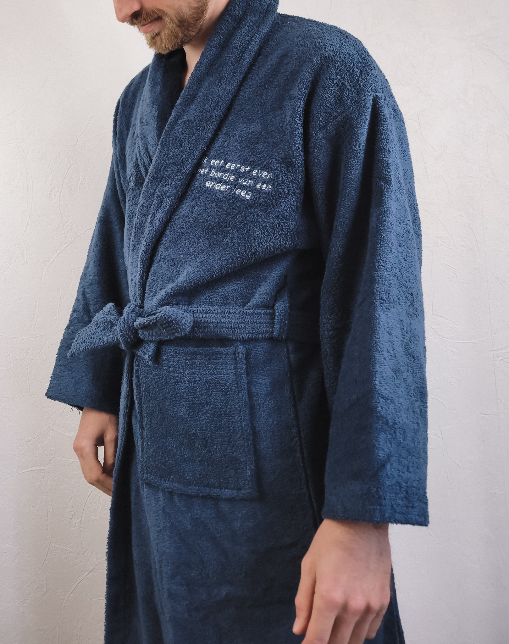 Cycling bathrobe! Koerswiel