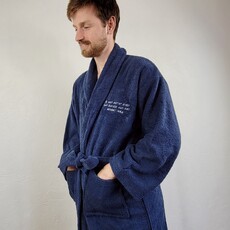 Koerswiel Cycling bathrobe with quotes!