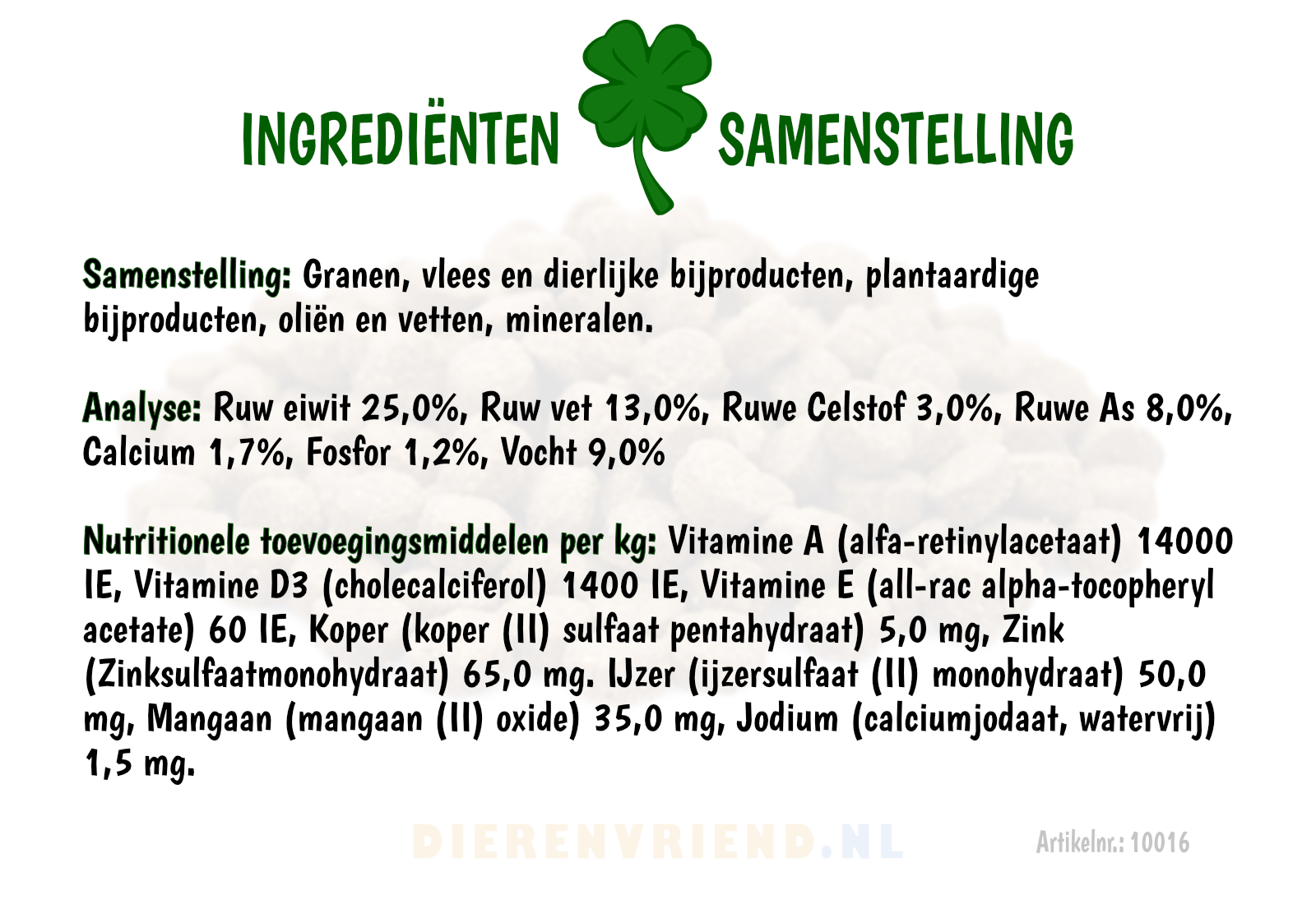 hondenbrokken Volwassen Plus - 10 kg