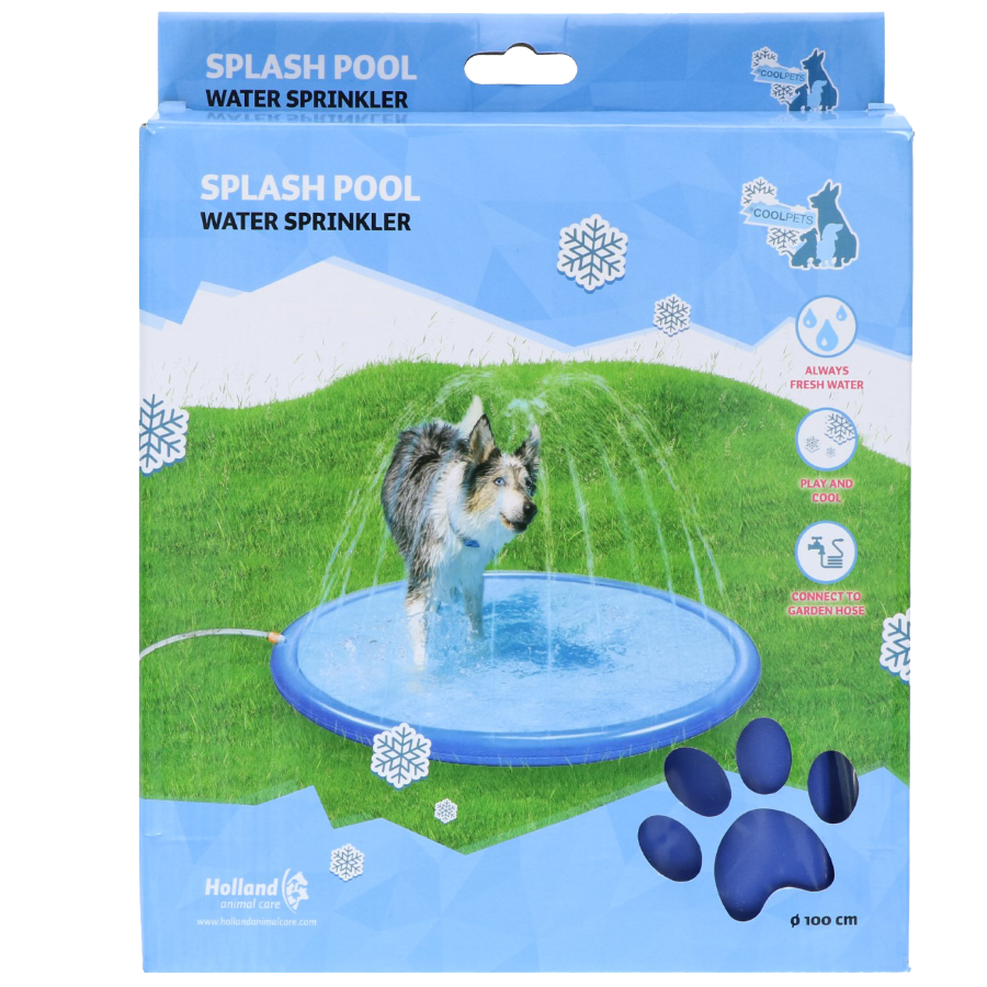 Watersproeier hondenpret voor de hond!