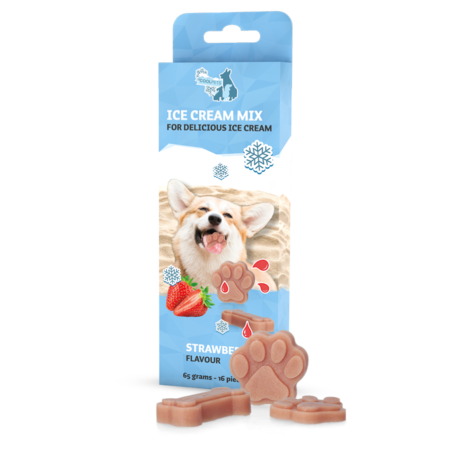 Ijsblokjesvorm Hondensiroop voor de hond!