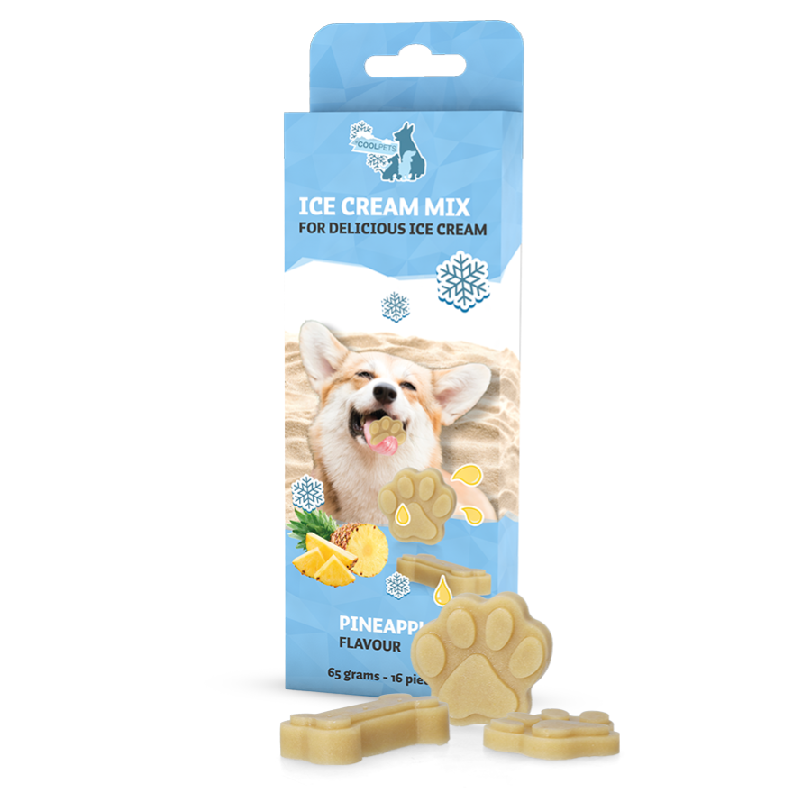 Ijsblokjesvorm Hondensiroop voor de hond!