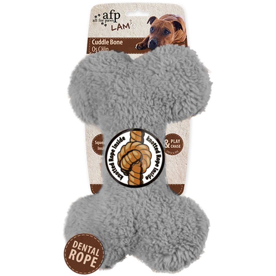 Knuffelbot met Flostouw voor de hond!