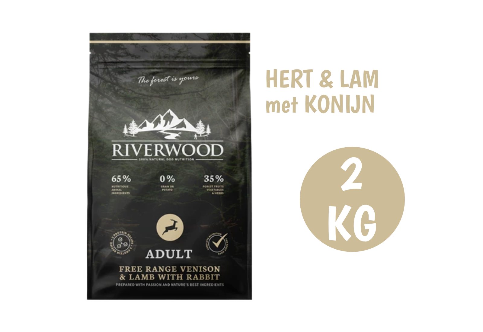 Hondenbrokken Hert, Lam & Konijn