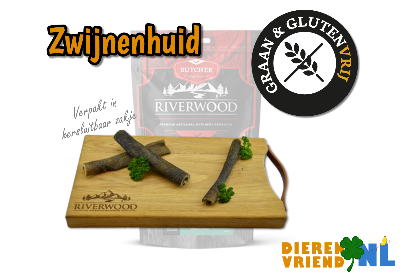 200 gram Zwijnenhuid Snack