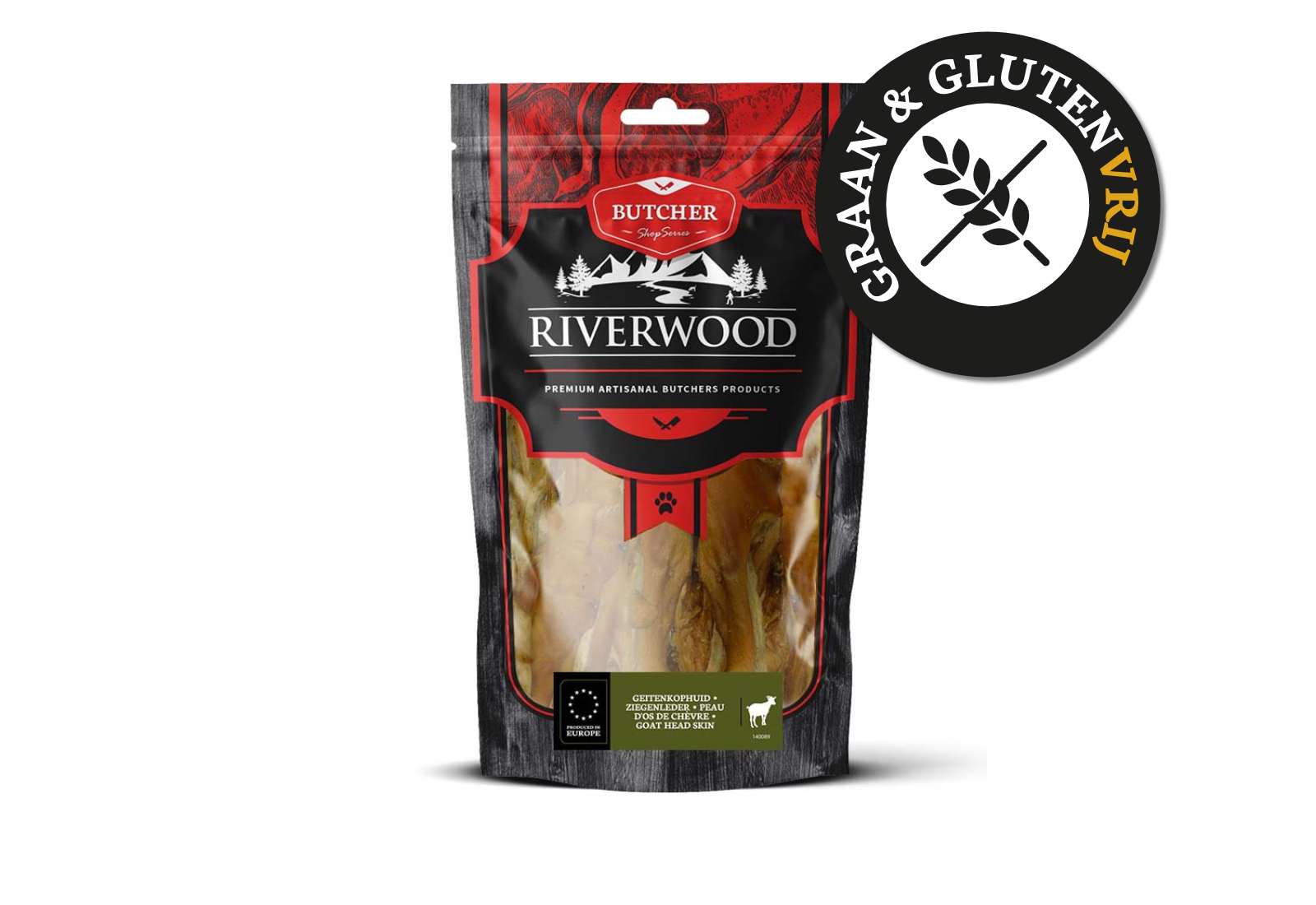 150 gram Geitenkophuid Snack