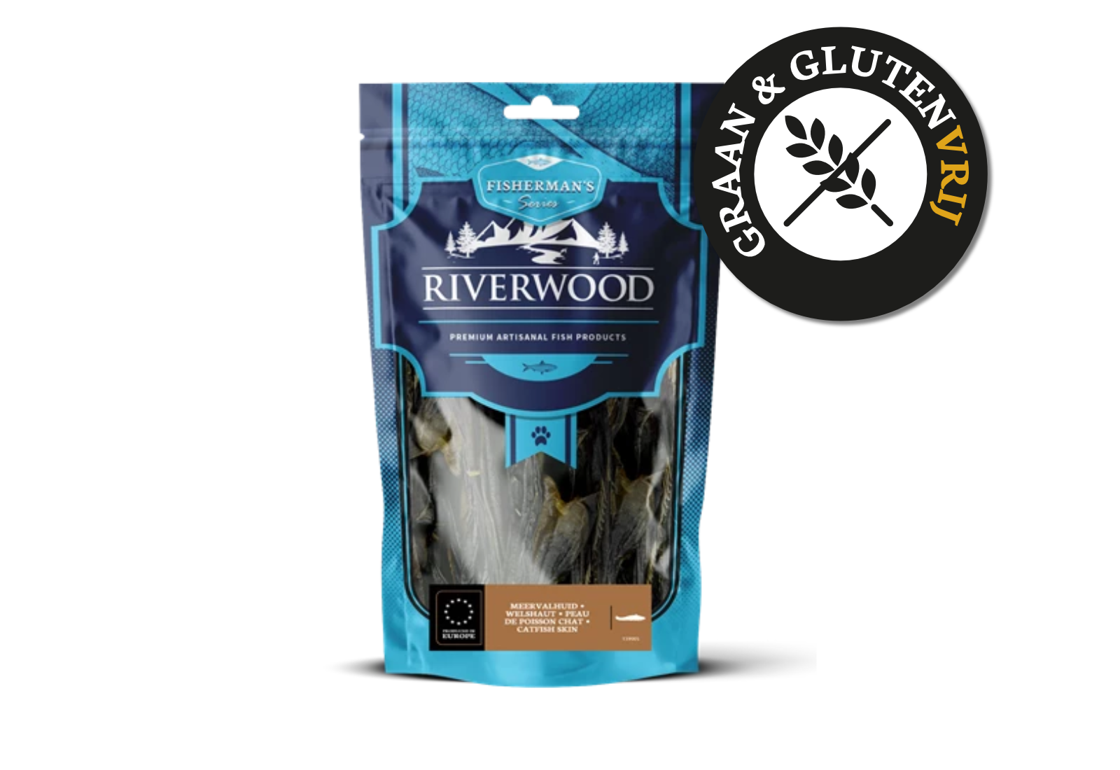 Toestemming karakter molen 200 gram Meervalhuid 18-22 cm Snack | Riverwood Hond - Dierenvriend NL |  Online dierenwinkel Nederland
