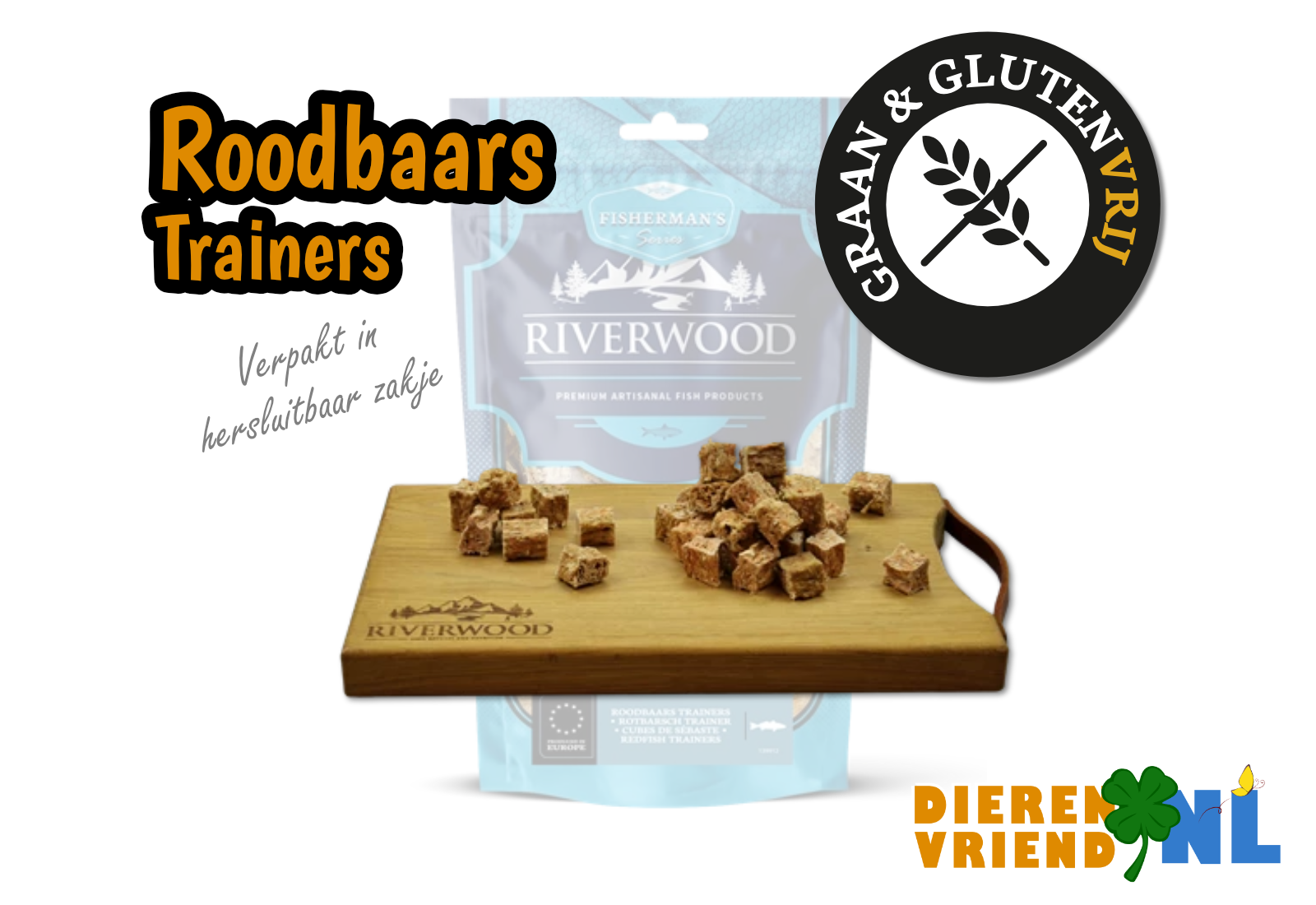 200 gram Roodbaarstrainers Snack