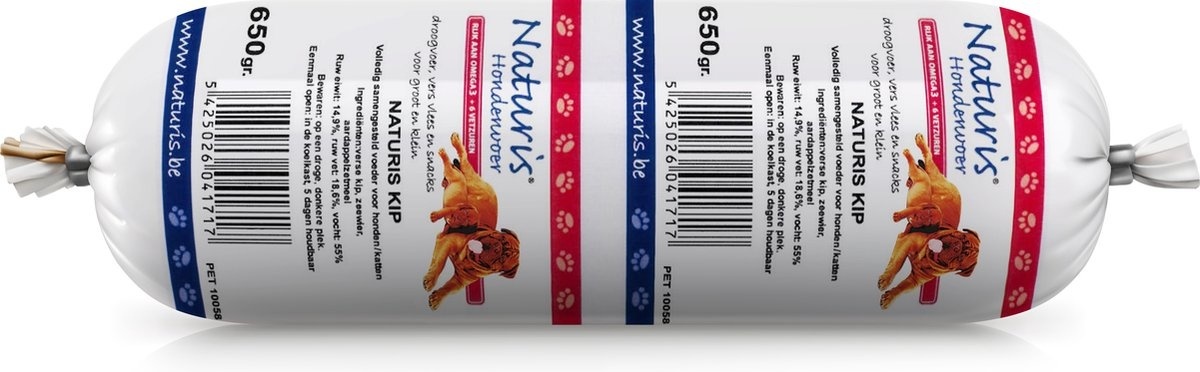Kip Gestoomd vleesrol 650 gram