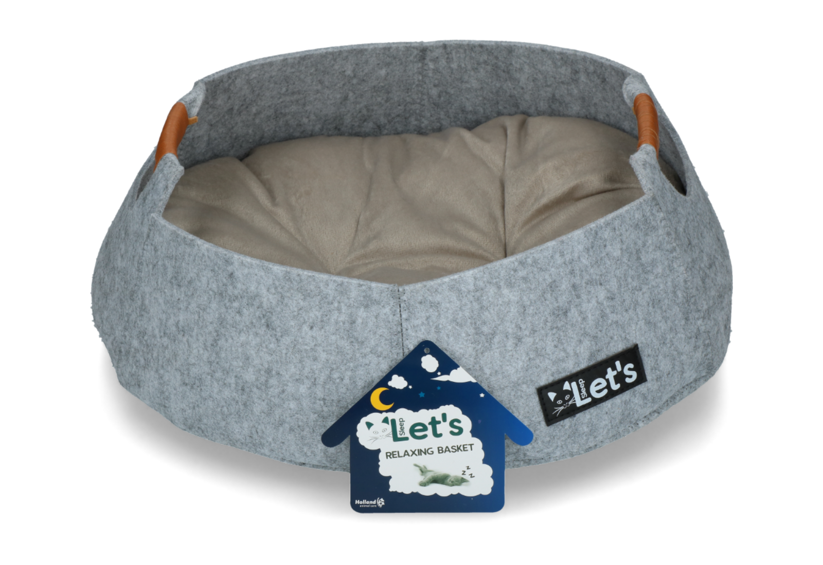Let's Sleep Relax mandje voor de kat of pup
