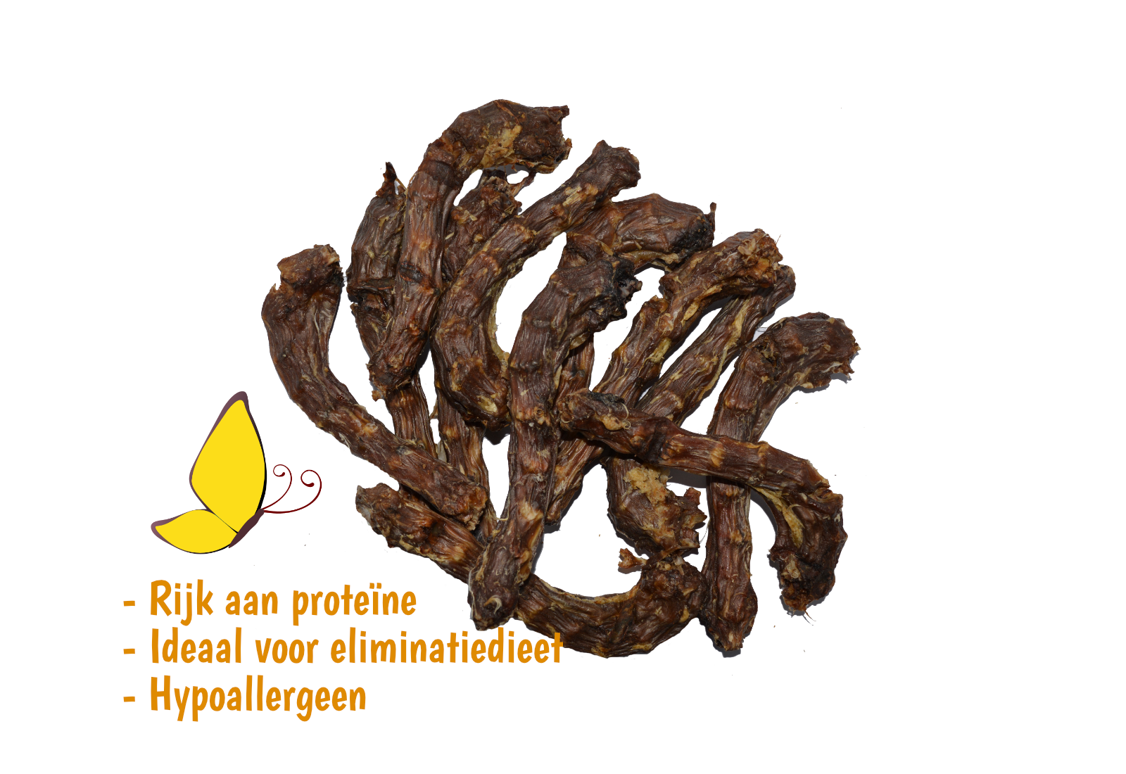 Eendennekken 100% Natuurlijk 250 gram