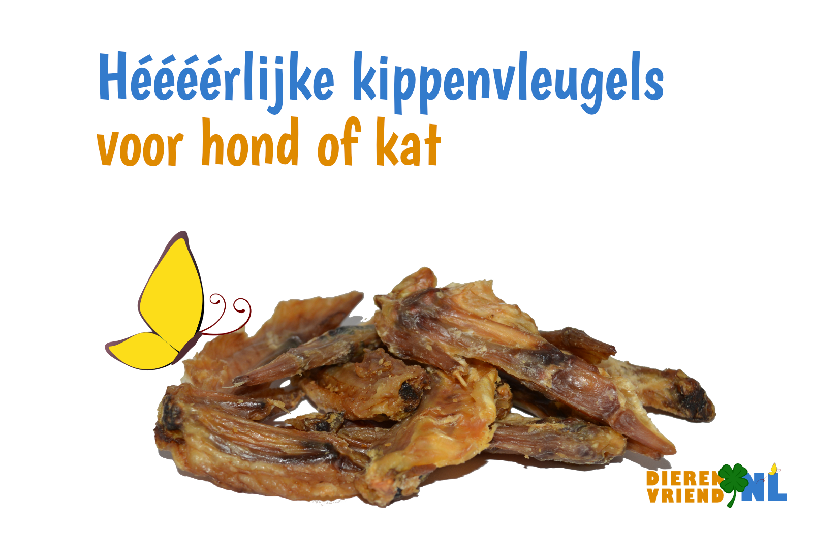 Kippenvleugels 100% Natuurlijk 250 gram