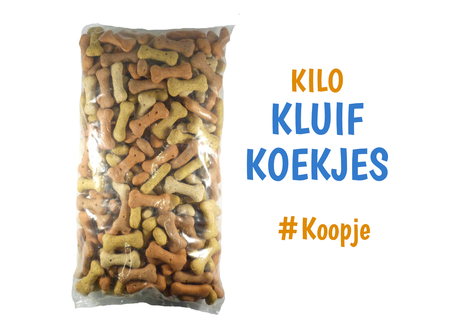Hondenkoek Kluifjes 1 kilo