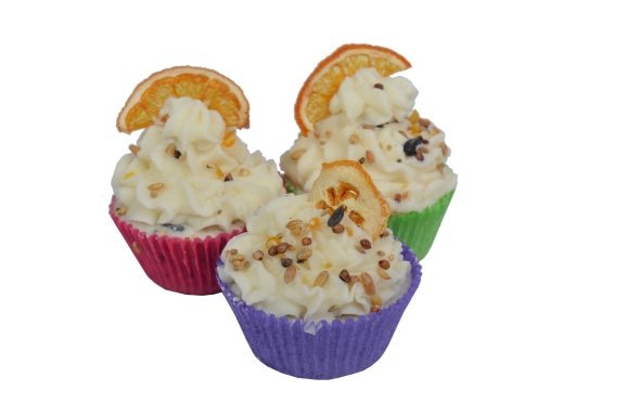 Vogel cupcake
