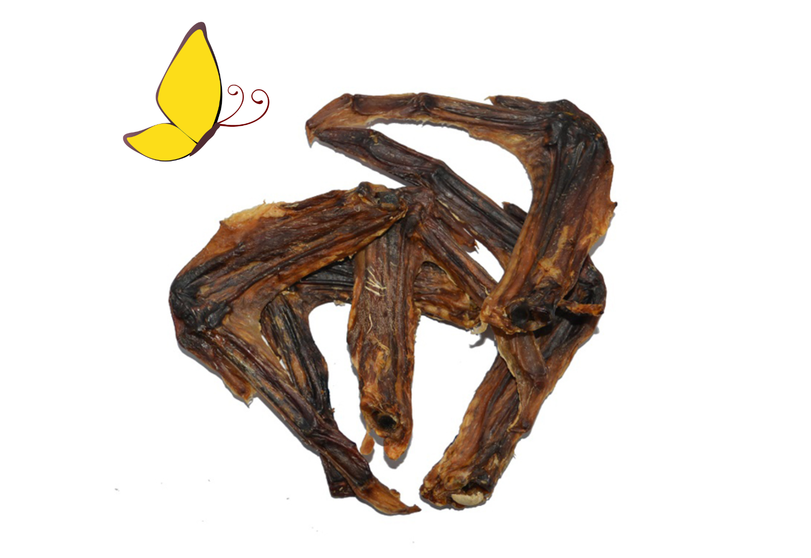 Gedroogde Eendenvleugels 250 gram