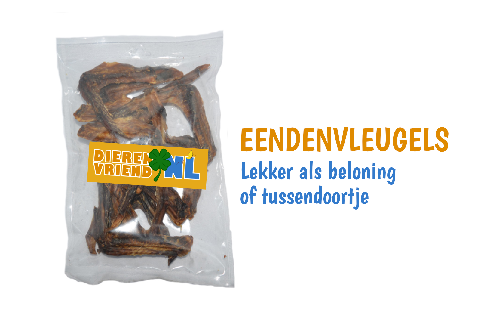 Gedroogde Eendenvleugels 250 gram