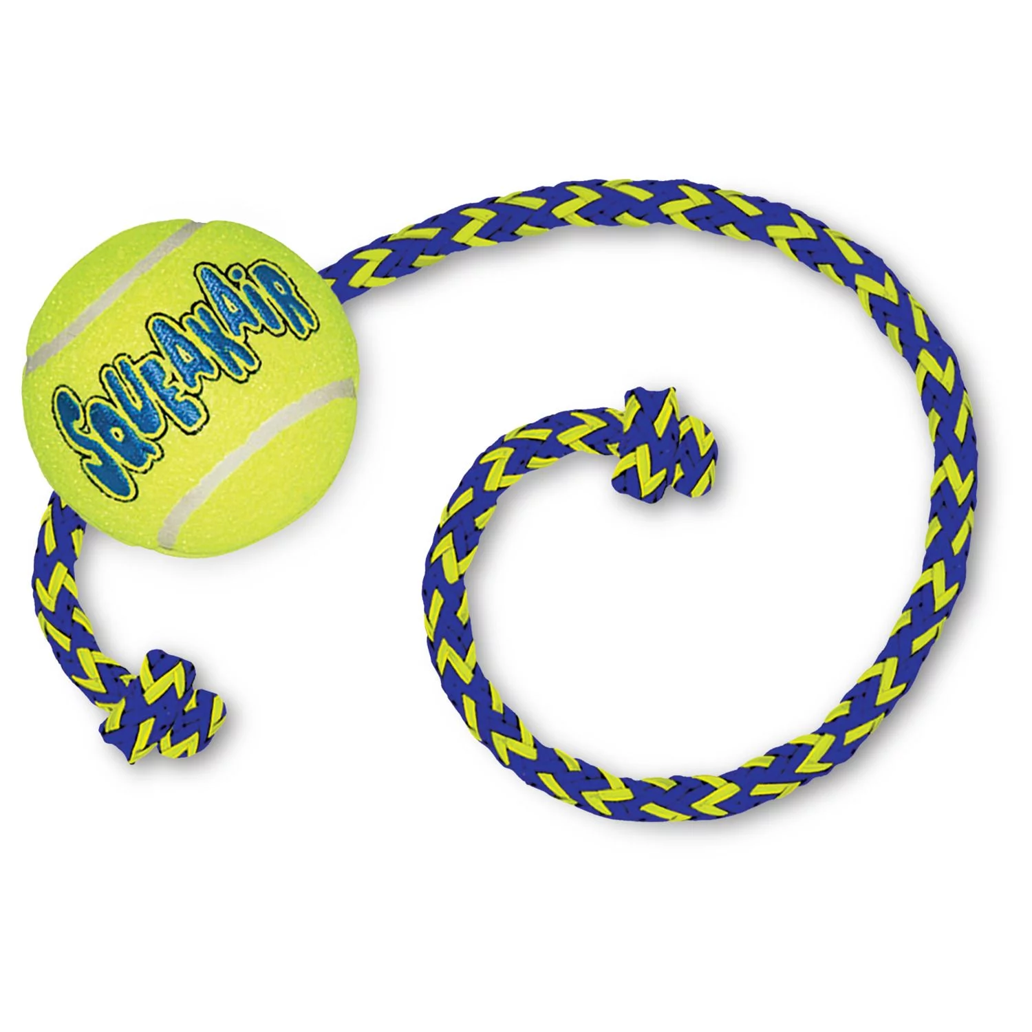 Kong squeakerair w/rope