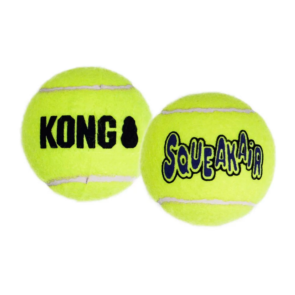 Kong squeakair tennisbal 3st.