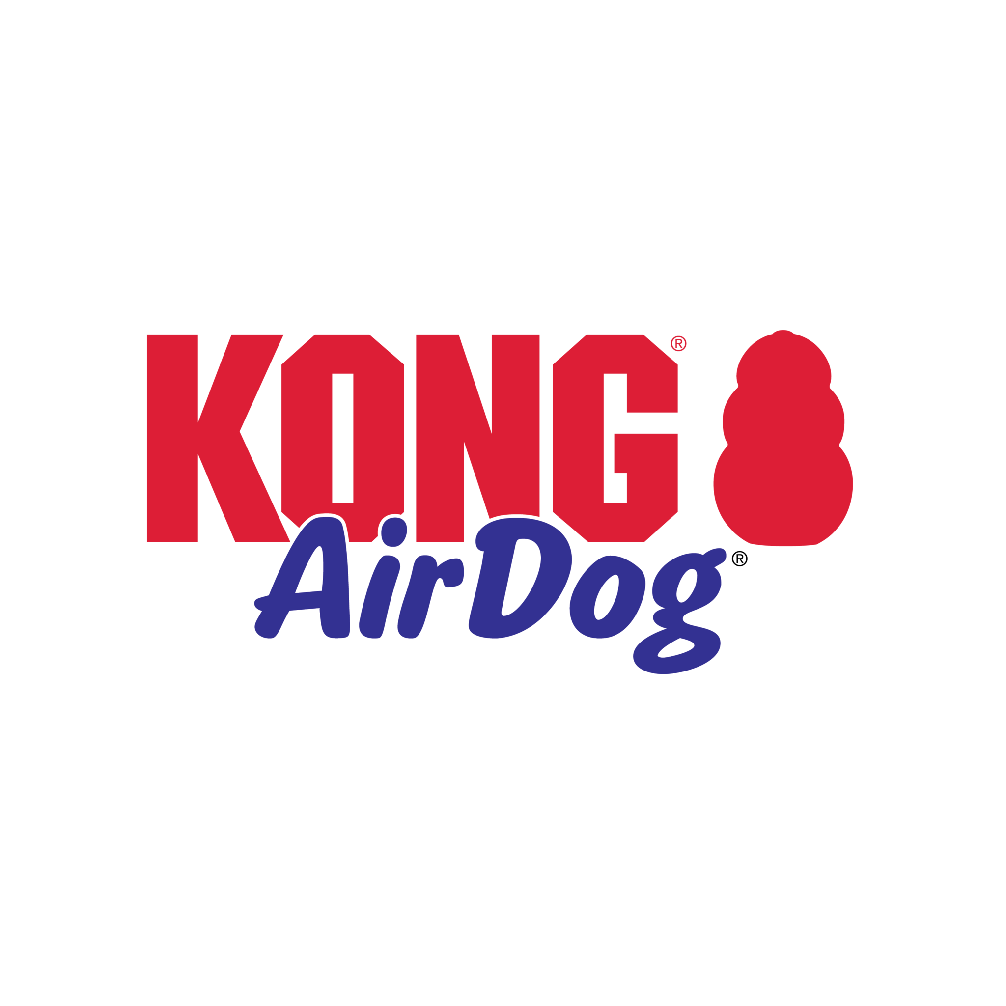 Kong airdog squeaker roller