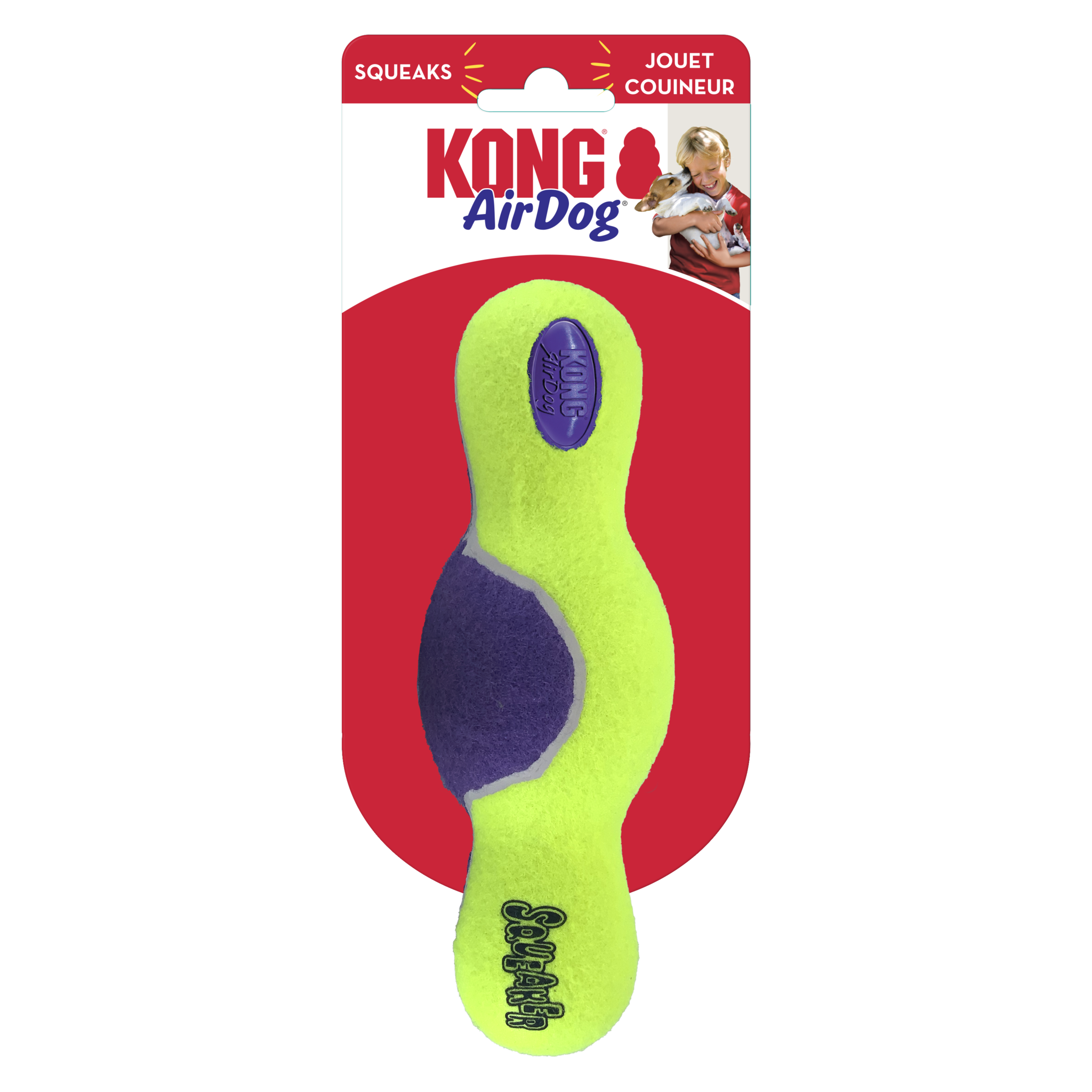 Kong airdog squeaker roller