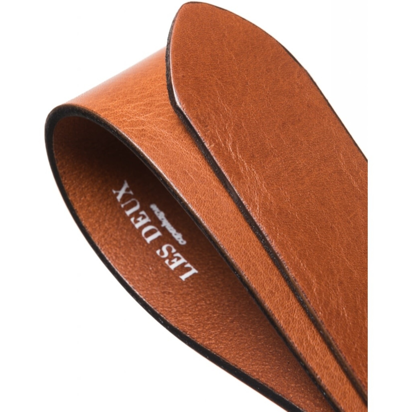 Les Deux Walker Leather belt brown