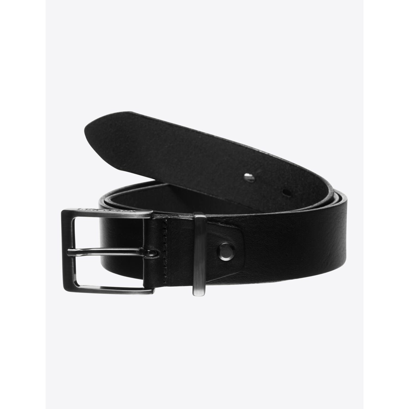 Les Deux Walker Leather belt black