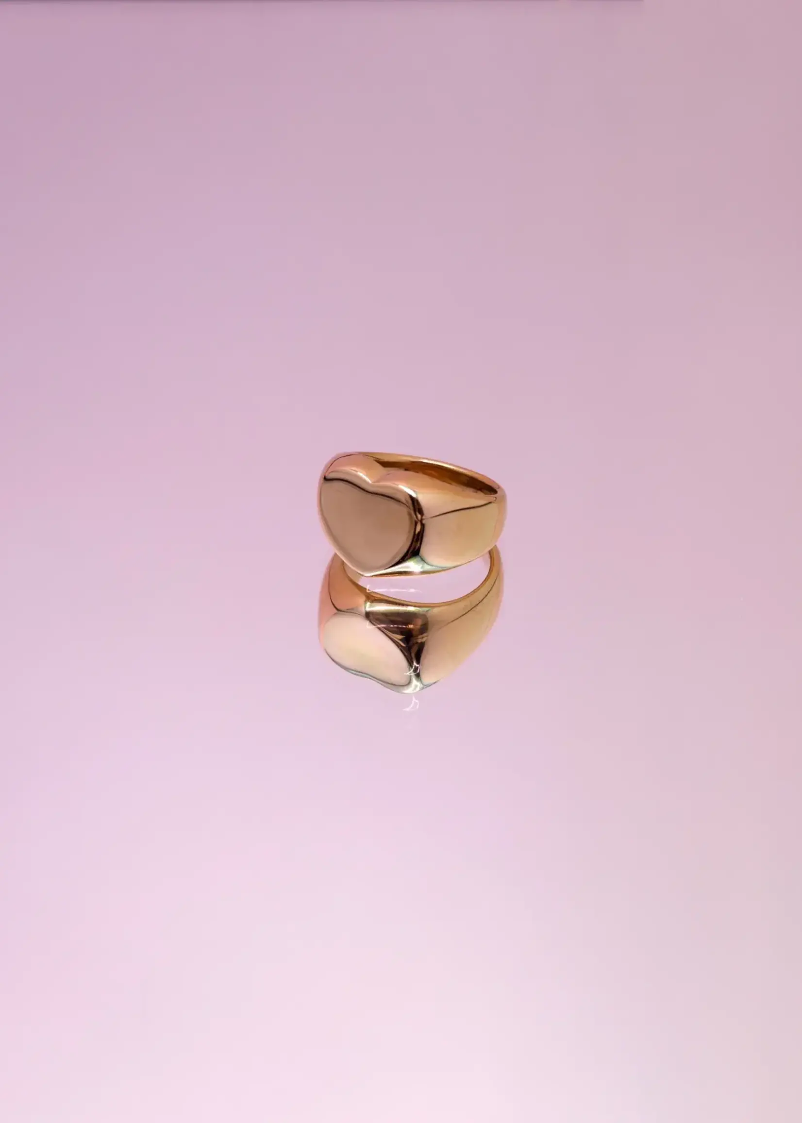 Atelier Jean JEAN Chunky heart ring