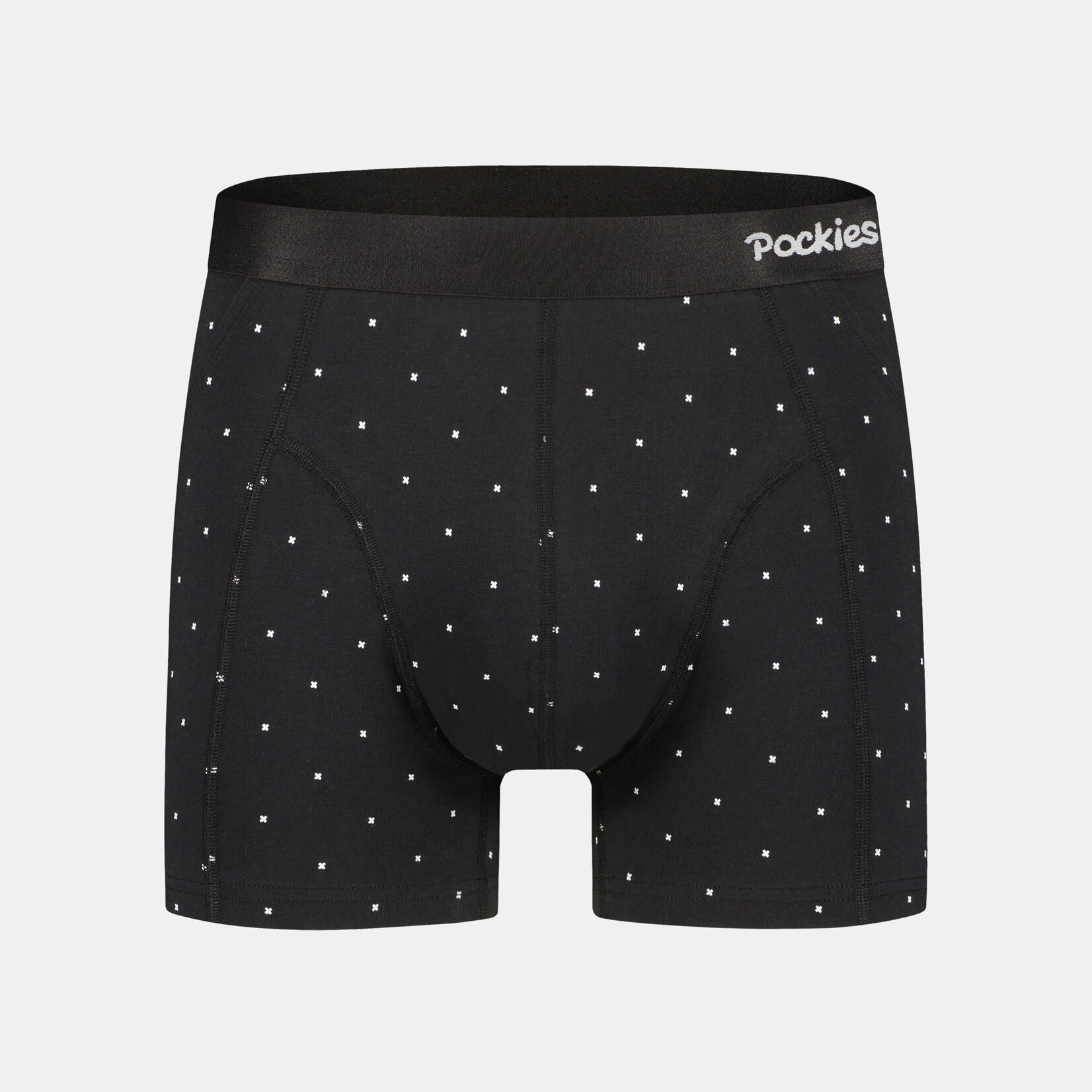 Pockies Underwear Pockies Black X's Boxer Briefs